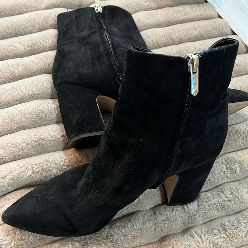 Suede Booties